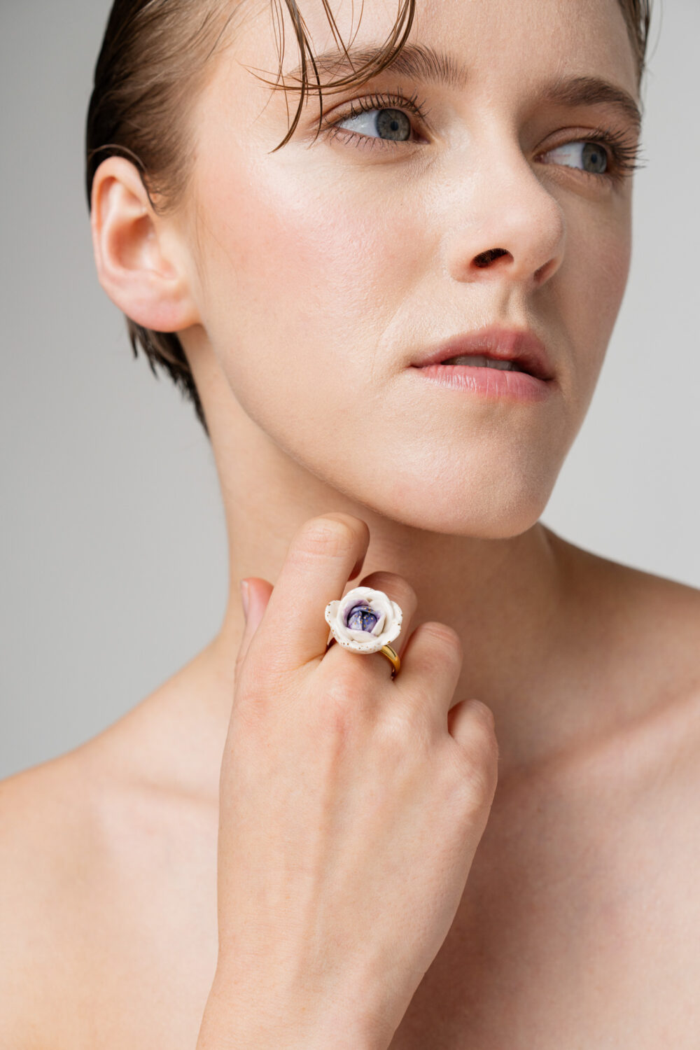 Bague rose myrtille - dianacojocaru.fr