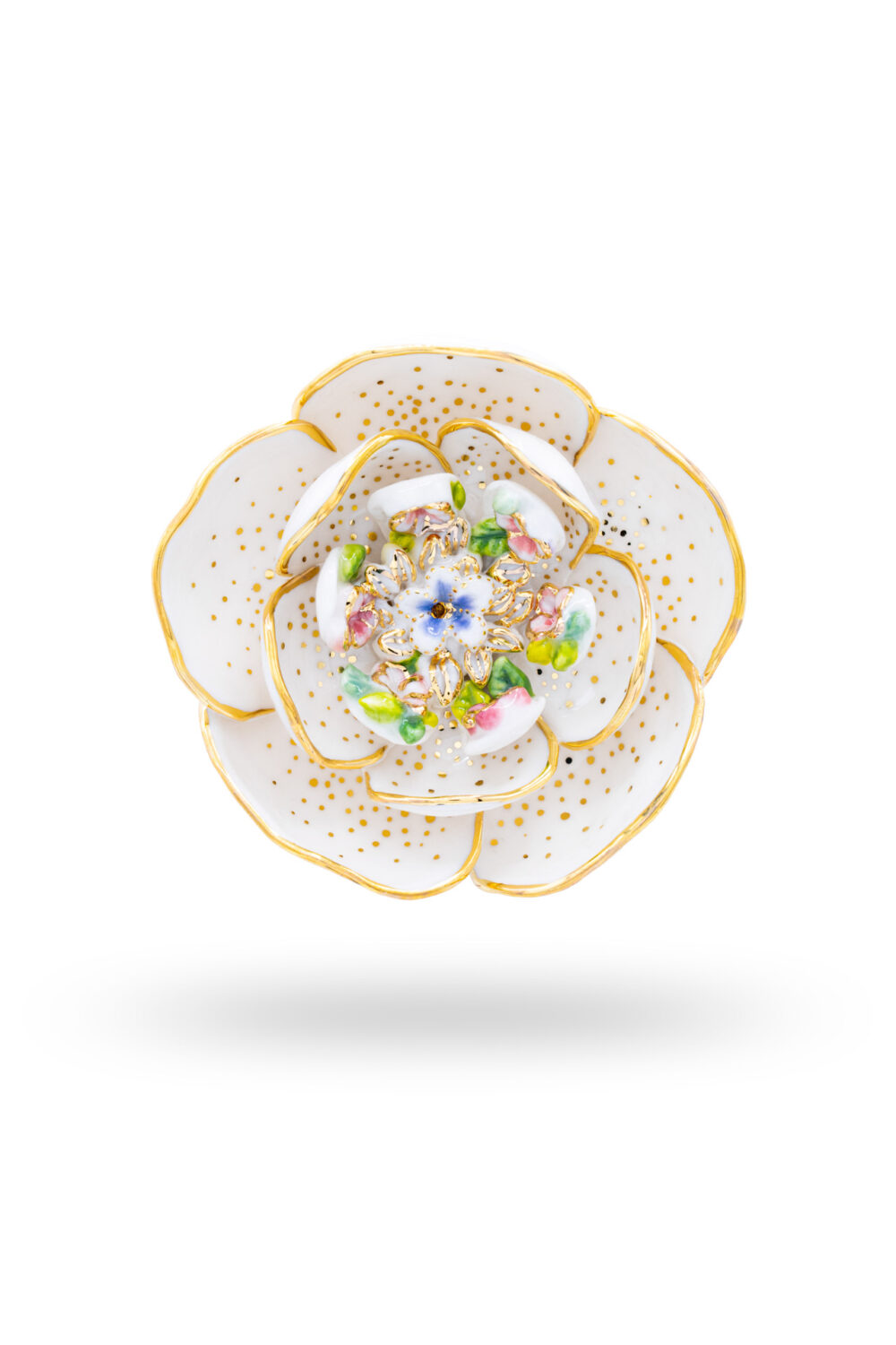 Mother Nature Broche en amarante - dianacojocaru.fr